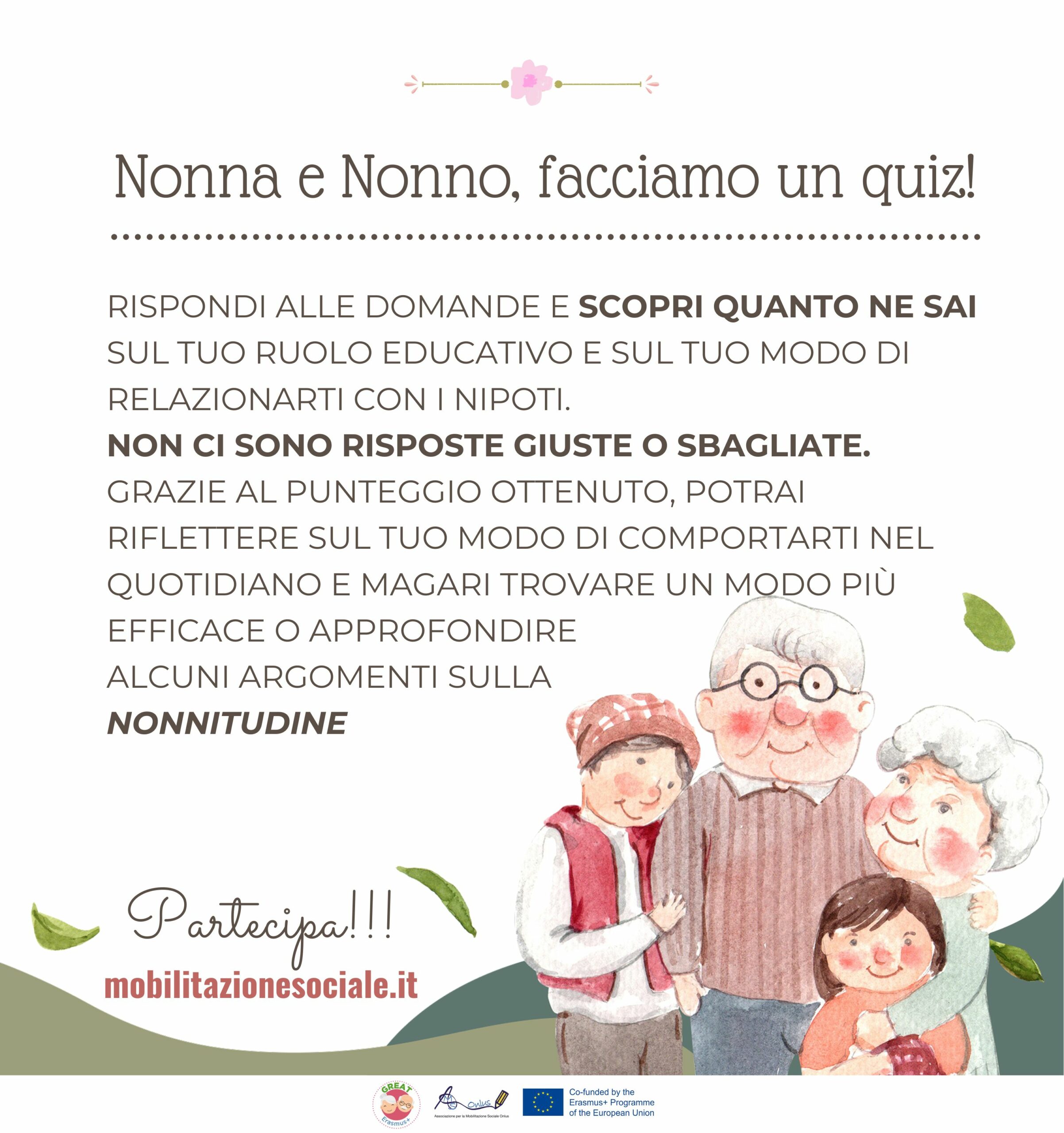 Nonna e nonna, facciamo un quiz!